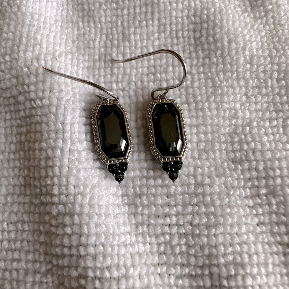 Onyx earrings